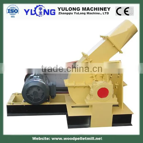 YULONG Newest Electric Motor Disc Wood Chipper With High Quality photo-3