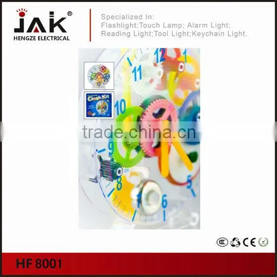 DIY clock kit plastic clock for children toys