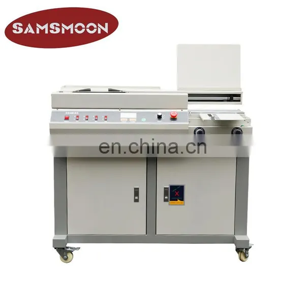 New Design 1000W Max Binding Length 420Mm Automatic Hot Melt Perfect Binding Machine photo-3