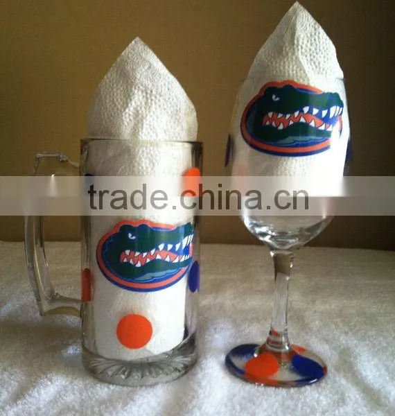 Large Printing Dot Beer Glass Mug