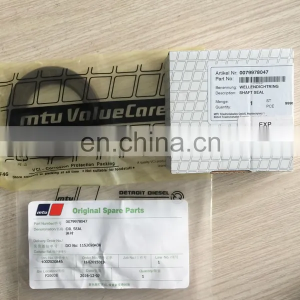 Original MTU Spare Parts 0079978047 SHAFT SEAL photo-4