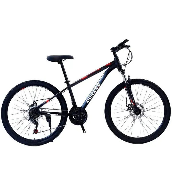Cheap Mountain Bike 26 Inch Adult Variable Speed Bicycle Dual Disc Brake 21 Speed Mountain Bike in Stock photo-2