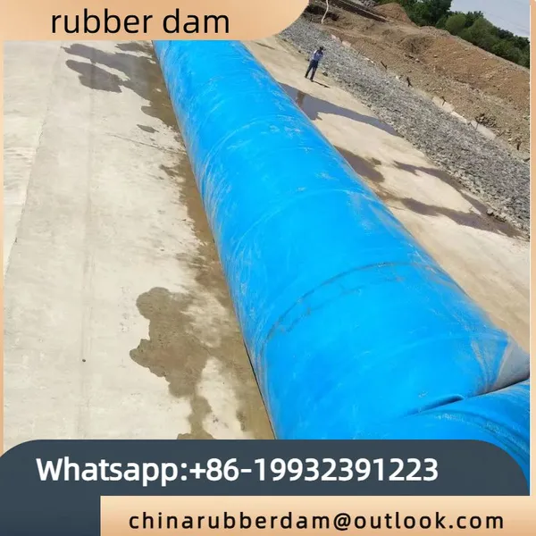 Landscape Dam Small Reservoir Barrage Rubber Dam Gas Shield Dam Production Plant Hebei photo-5