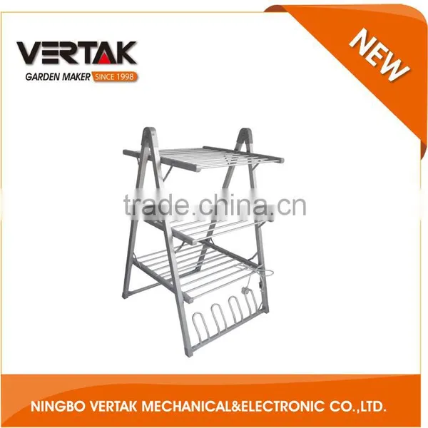 Over 15 Years Experience Professional Aluminum 3 Tier Heating Rack for Clothes photo-2
