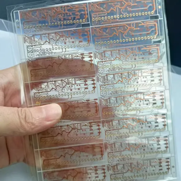 1.60mm Transparent FR-4PCB，Ultra Thin Transparent FR-4PCB