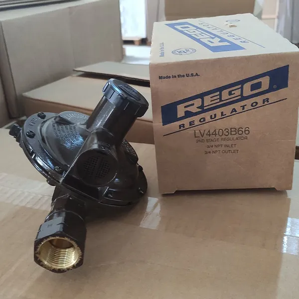 REGO LV4403B66 DN20 Pneumatic Pipeline Regulating Valve LPG Gas Low Pressure Industrial Burner Regulator 21kg/h Flow photo-3