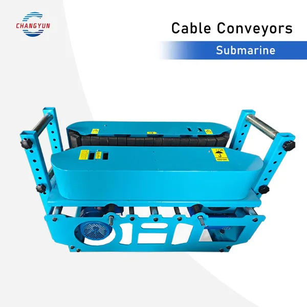 High-Power Cable Conveyor Machine | 13KN Pull Force Custom Submarine Cable Conveyor for Construction Projects