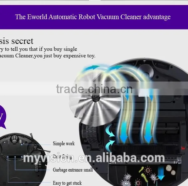 Suction Type Vacuum Cleaner Motor , 24W Electric Road Sweeper , 14.4V Robot Vacuum Cleaner Price photo-2