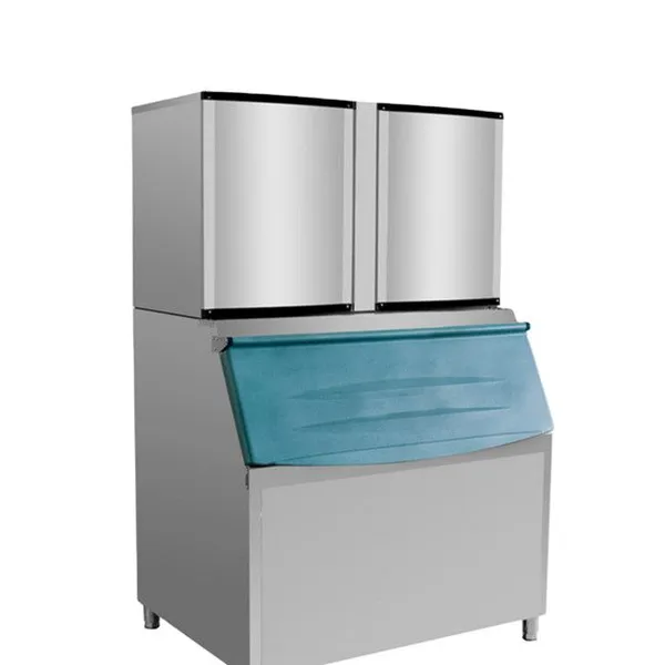 High Efficiency Commercial 1000kg Crystal Ice Cube Maker Factory Direct Ice Machine Equipment