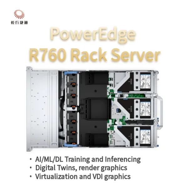 Dell PowerEdge R760 Rack Server Model，flash Storage System，xeon Cpu Server photo-5