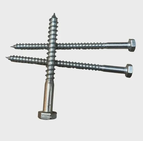Large Size Hex Head Wood Screws DIN 571 Lag Bolts photo-3