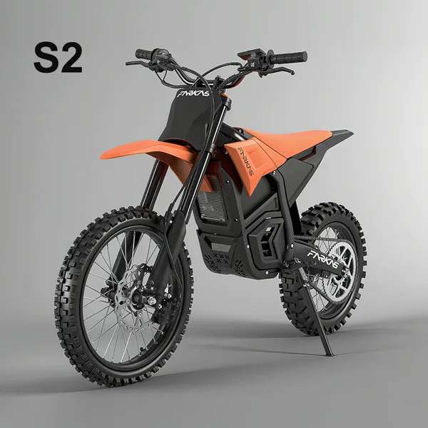 Best Sellers Factories in China Adult Electric Off-Road Motorcycle 60V Hydraulic Disc Brake Long Range Cruiser Lithium-ion Battery