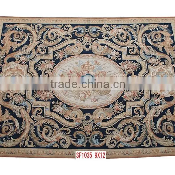 Handmade Superior New Zealand Wool Hand Woven Wool Felt Ball Rug