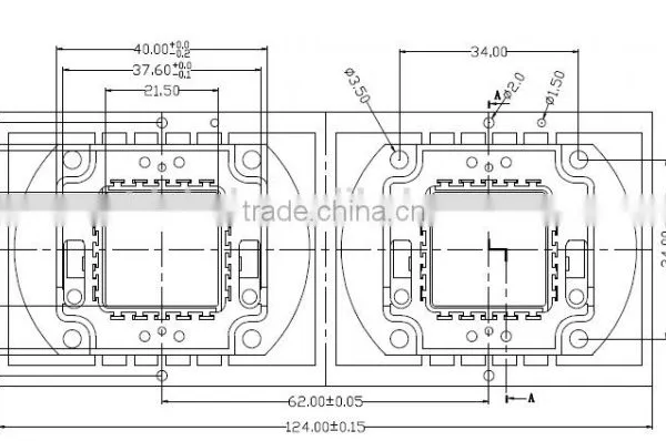 12V 18V 60W Bridgelux Power LED Lamp photo-3