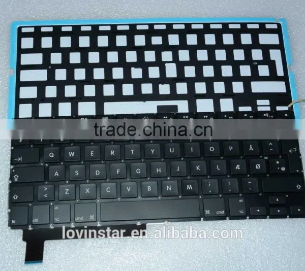 Factory Danish Design Keyboard Replacement LED Backlight For Macbook Pro 15" A1286 2008-2012 photo-5