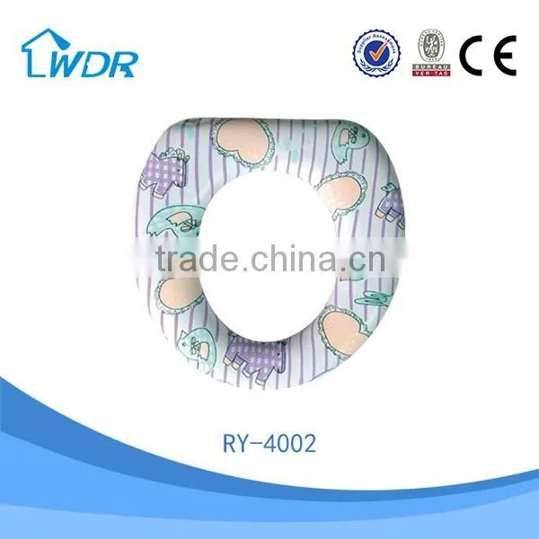 Pattern Design Self-cleaning Children High-class PVC Toilet Seat photo-2