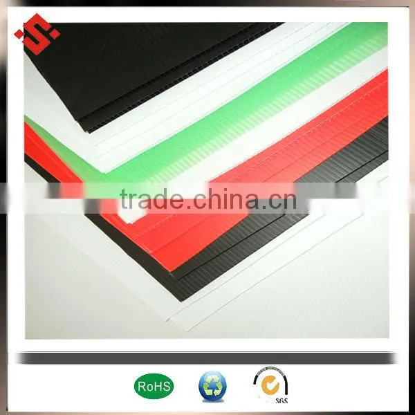 Eco-friendly Colourful pp Corrugated Boards/sheets for Layer Pads