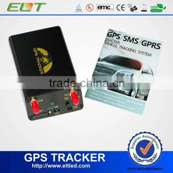 TK106 Vehicle Gps Tracker, 4 Bands(850/900/1800/1900Mhz) GPRS GSM Online Real Time Tracking Remote Control Wire Tracker