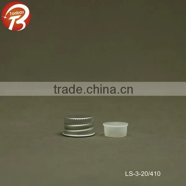 18/410 20/410 24/410 Aluminum Caps With Inner Plug for Liquid Bottle Spray Bottle Lotion Bottle photo-2