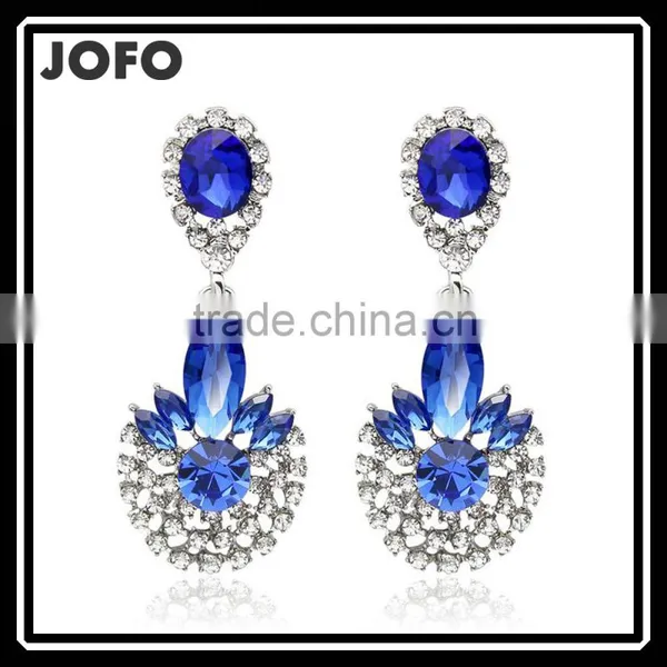 New Vintage Earrings Fashion Flower Jewelry Drop Earrings Statement Earrings
