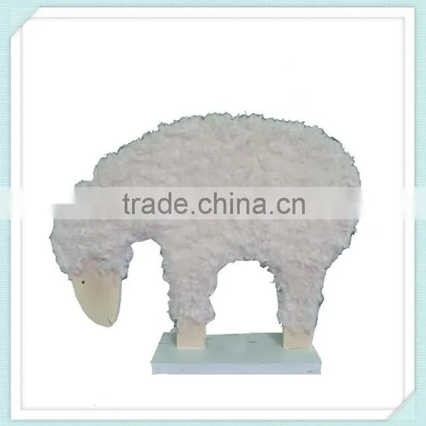 Lovely Wooden Sheep Crafts photo-3