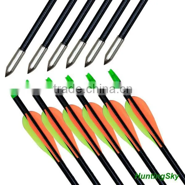Archery Products Targets Practice Steel Point Archery Fiberglass Bow Arrows With for Hunting Compound Bow photo-2