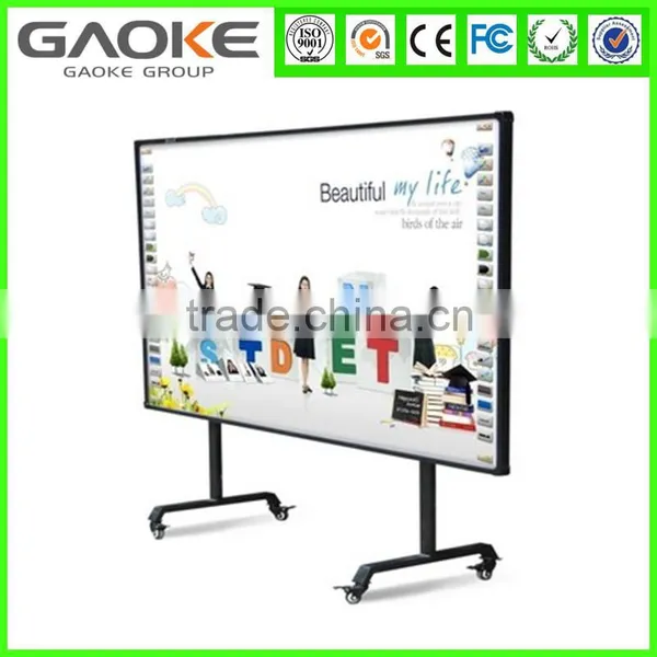High Quality China Interactive Whiteboard Office and School Magnetic Whiteboard With Steel Frame photo-6