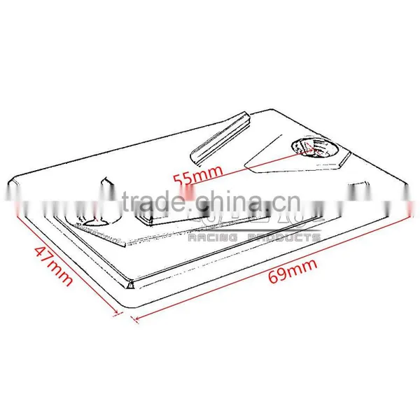 BJ-OC-020C New Arrival CNC Aluminum Front Fluid Reservoir Cover Cap for Yamaha MT-09 photo-6