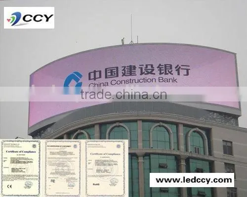 P10 Outdoor Curved Full Color Led Display Wall Xxx Led Video photo-4