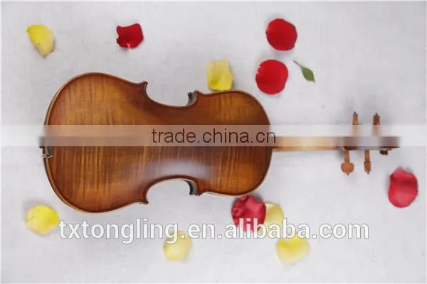 ( TL003-2) China Rich Experience Student Matte Violin Factory Violin Manufacture photo-2