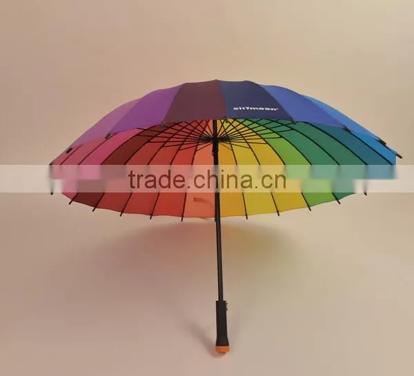 New Style Newspaper Rainbow Umbrella