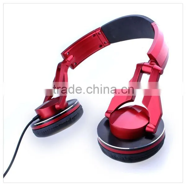 Professional DJ Headset Foldable Headband Headphone With Stereo 3.5mm Gold-plate Jack Headphones E-H009 photo-2