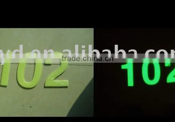 Glow in the Dark Number