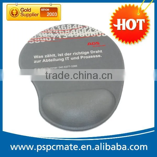 Rubber Wrist Rest Mouse Pad With Full Color Printing photo-6