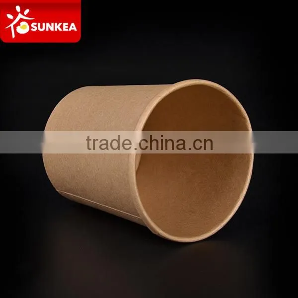 Disposable Kraft Paper Take Away 12 oz Soup Container photo-6
