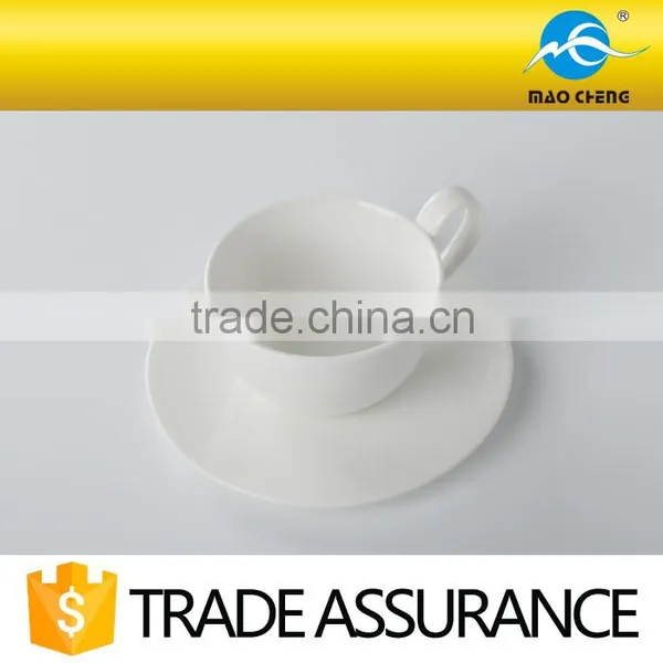 Delicate Fine Porcelain Coffee Cup With Saucer photo-3