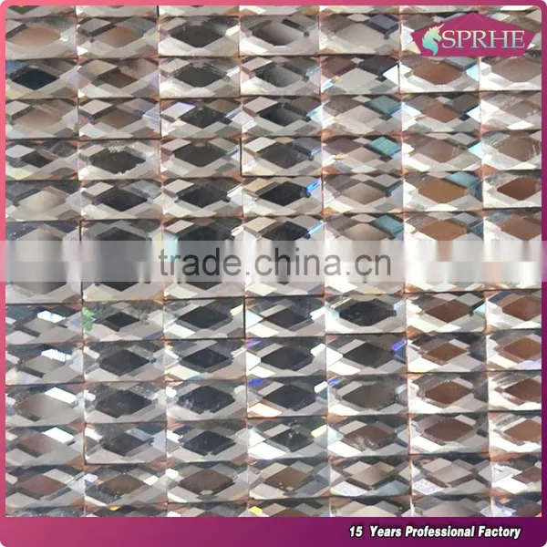 Wholesale Hotfix Rhinestone Mesh Sheet Trimming photo-3