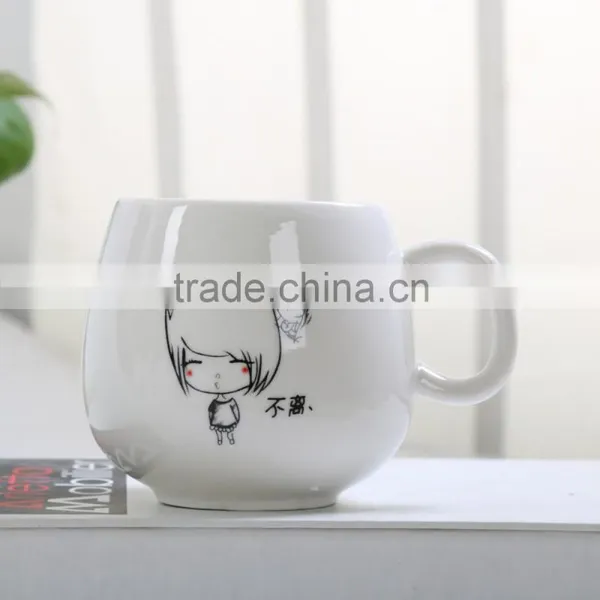 11 OZ Lovely White Ceramic Mugs photo-4