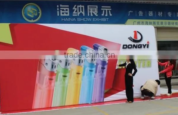 Exhibition Customer Dsigner Cloth Pop up Backdrop Display photo-2