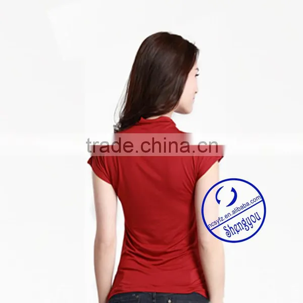 Custom Viscose Spandex t Shirt Wholesale photo-3
