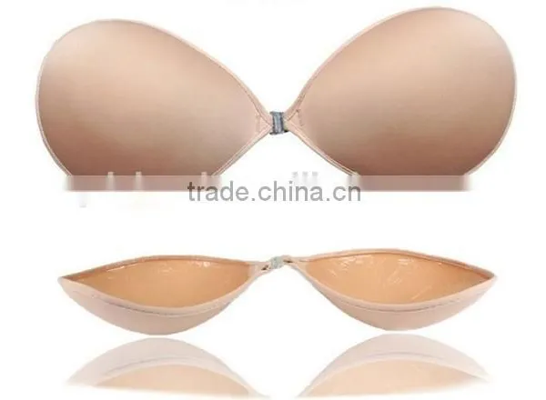 Wholesale Price Soft Breast Sponge Bra Sexy Girl Big Shape Up Sponge Bra Self Adhesive Spong Bra photo-2