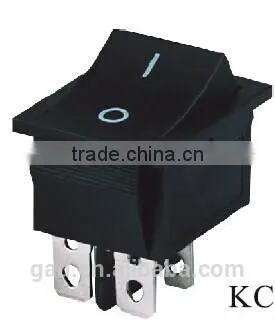 CNGAD KCD2 series Electrical Rocker Switch 10A (mini rocker switch,250V boat switch)(KCD2-201)