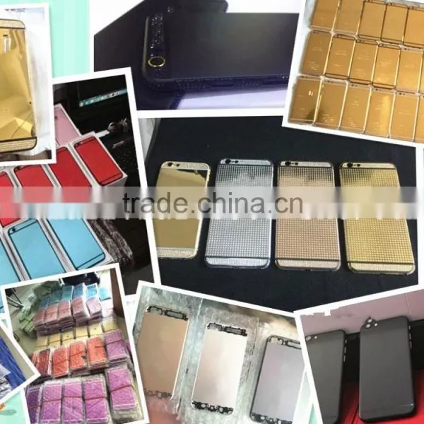 For IPhone 6 6 Plus Luxury 24ct Gold Electroplating Housing Cover(Limited Edition) photo-3