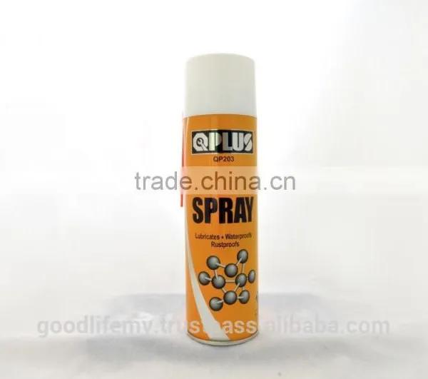 Silicon Lubricants - QP204 & QP203 - QPlus Silicone Spray (160gm & 350gm)