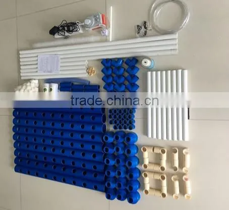 Upgradeda Small 3 Layer 9 Pipes Home Garden Indoor Hydroponics System photo-6