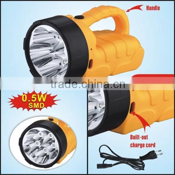 Rechargeable Emergency Working 5pcs SMD LED Torch photo-2