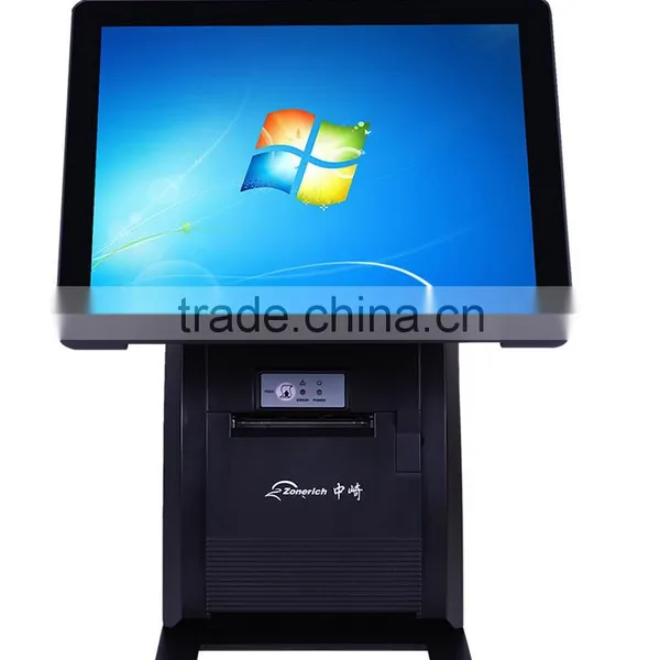 USB Touch Screen All in One POS Terminal With LCD Display ZQ-P1088 Mid From ZONERICH photo-2