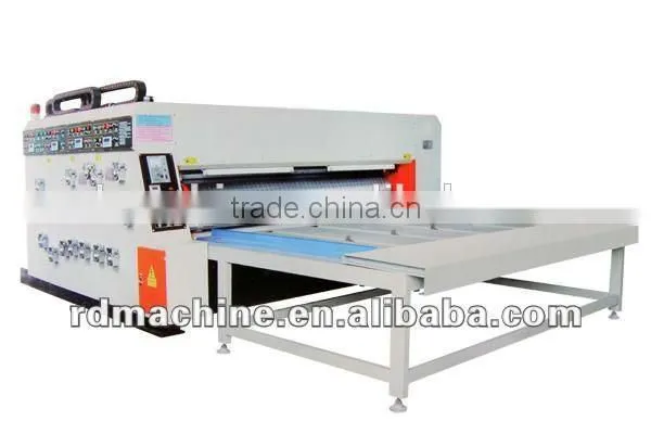 [RD-SA1200-2600-4]Chain Feeding 4 Color Corrugated Carton Flexo Printer Slotter Die Cutter Machine photo-2