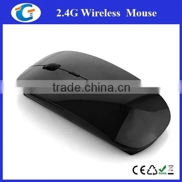 White Black Slim 2.4Ghz Laptop Latest Computer Mouse photo-4