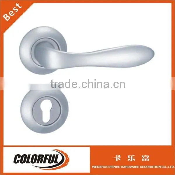 Zamac Diecast Glossy Chrome Russian Special Door Handles and Locks photo-5